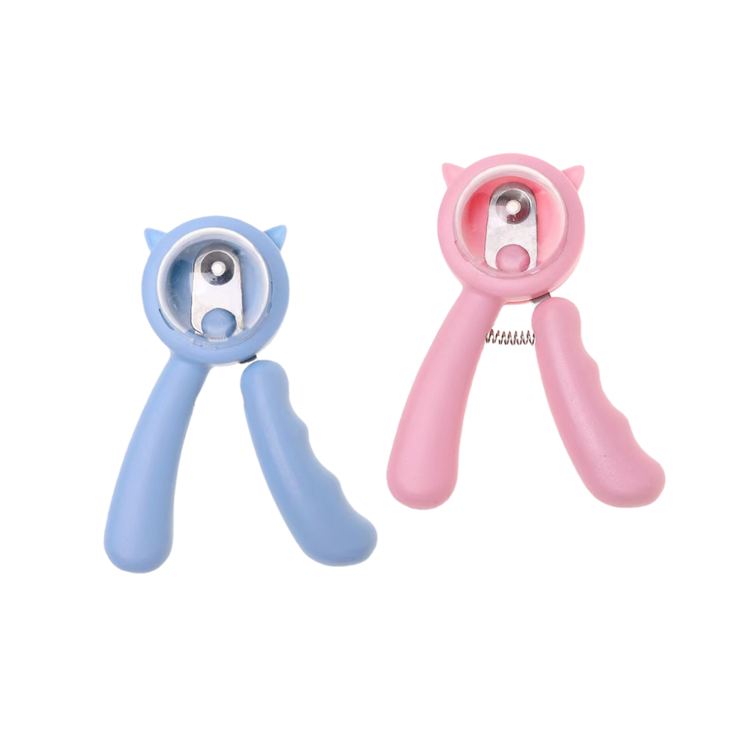 Krallenschere mit Spritzschutz: saubere Schnitte ohne Nagelspäne, ergonomischer Griff