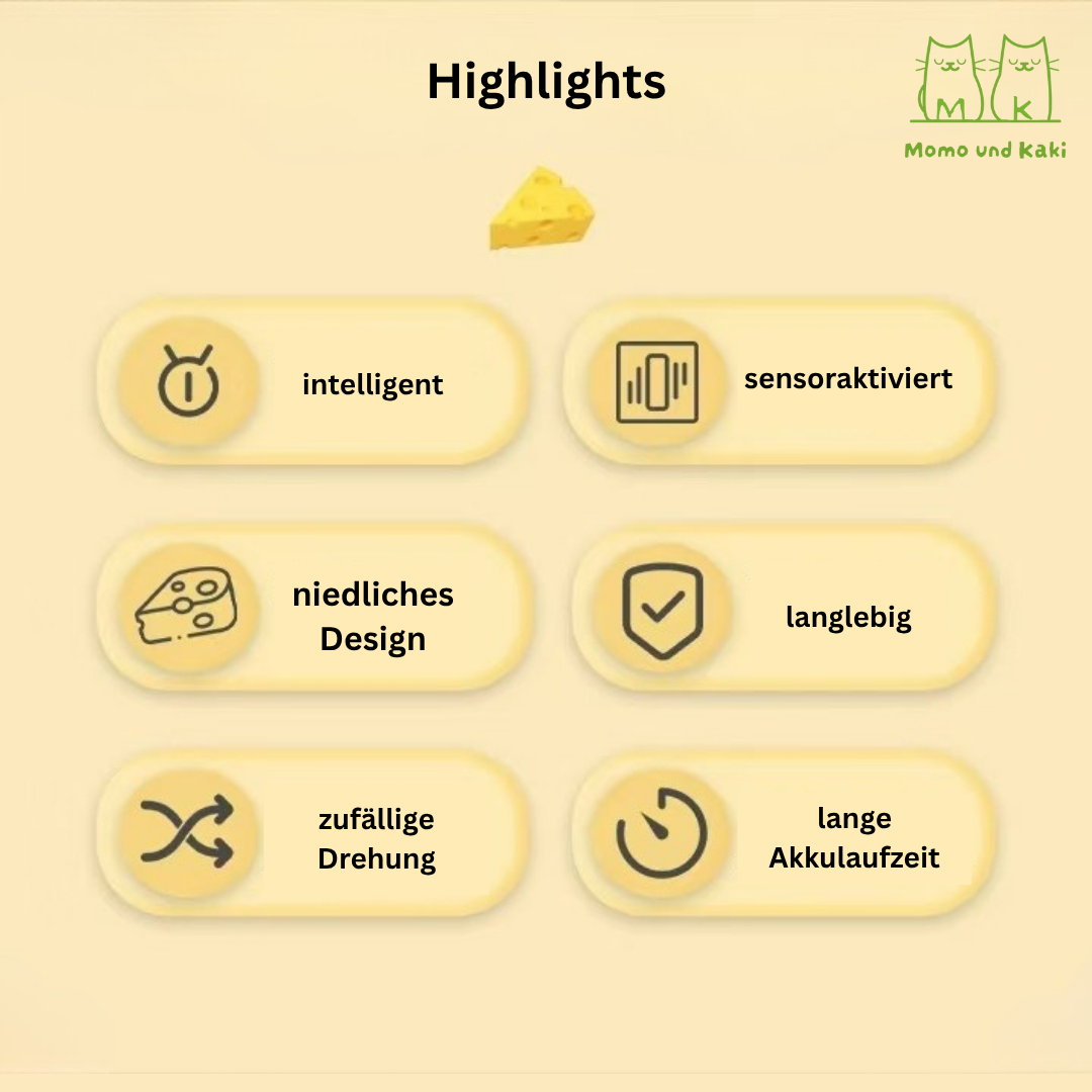 Elektrische Federjagd-Spielbox – Katzenspielzeug mit Löchern, USB-aufladbar