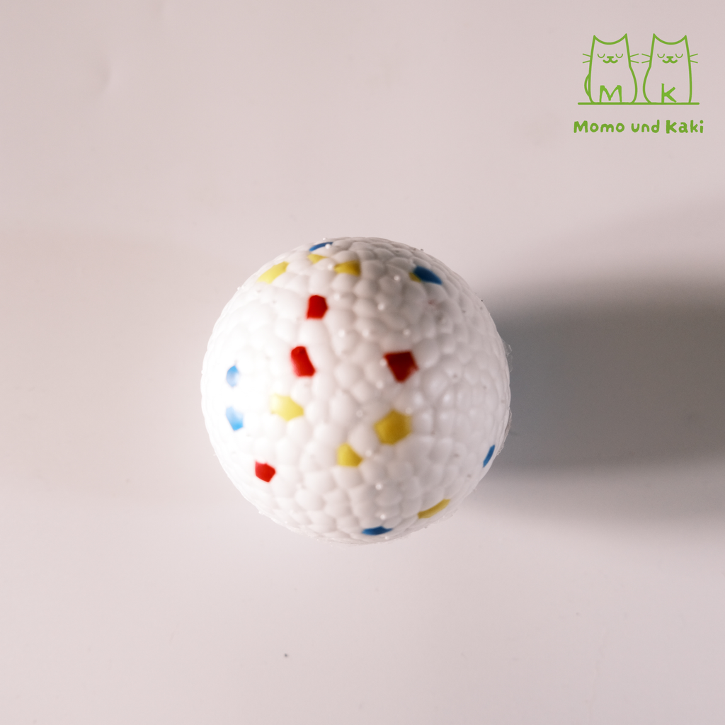 Elastischer Vollgummi-Hundeball – bissfest & sanft zum Zahnfleisch