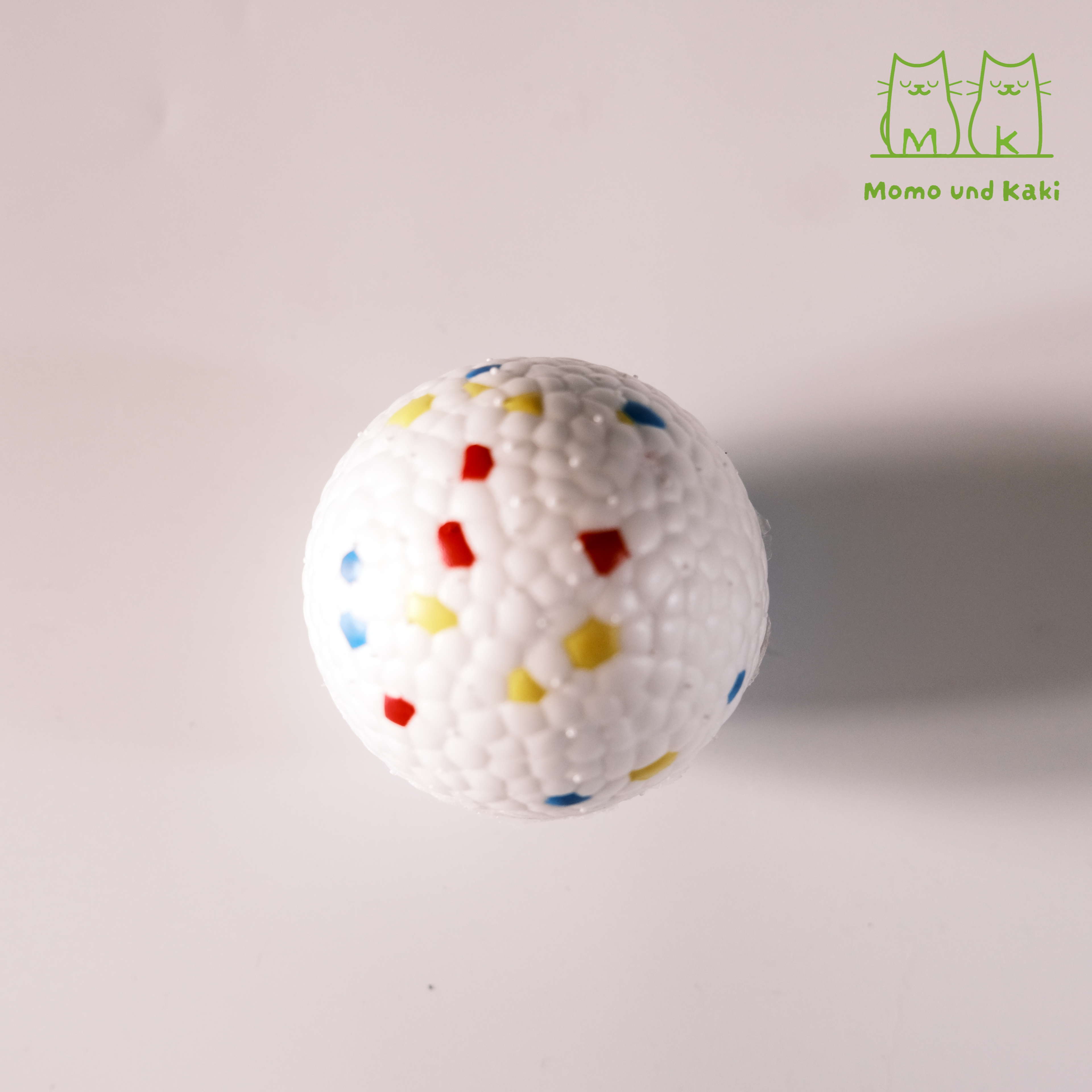 Elastischer Vollgummi-Hundeball – bissfest & sanft zum Zahnfleisch