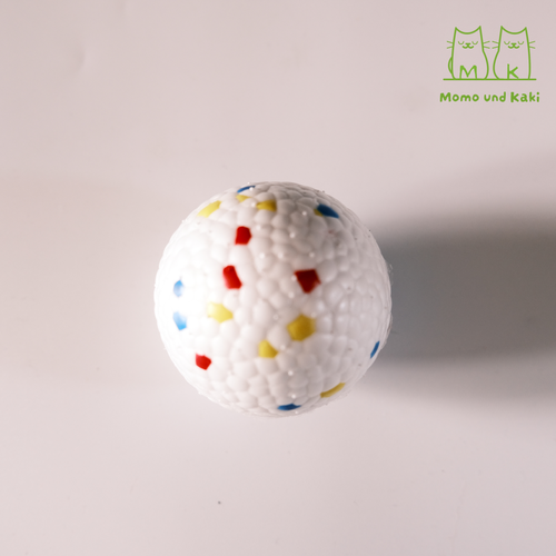 Elastischer Vollgummi-Hundeball – bissfest & sanft zum Zahnfleisch