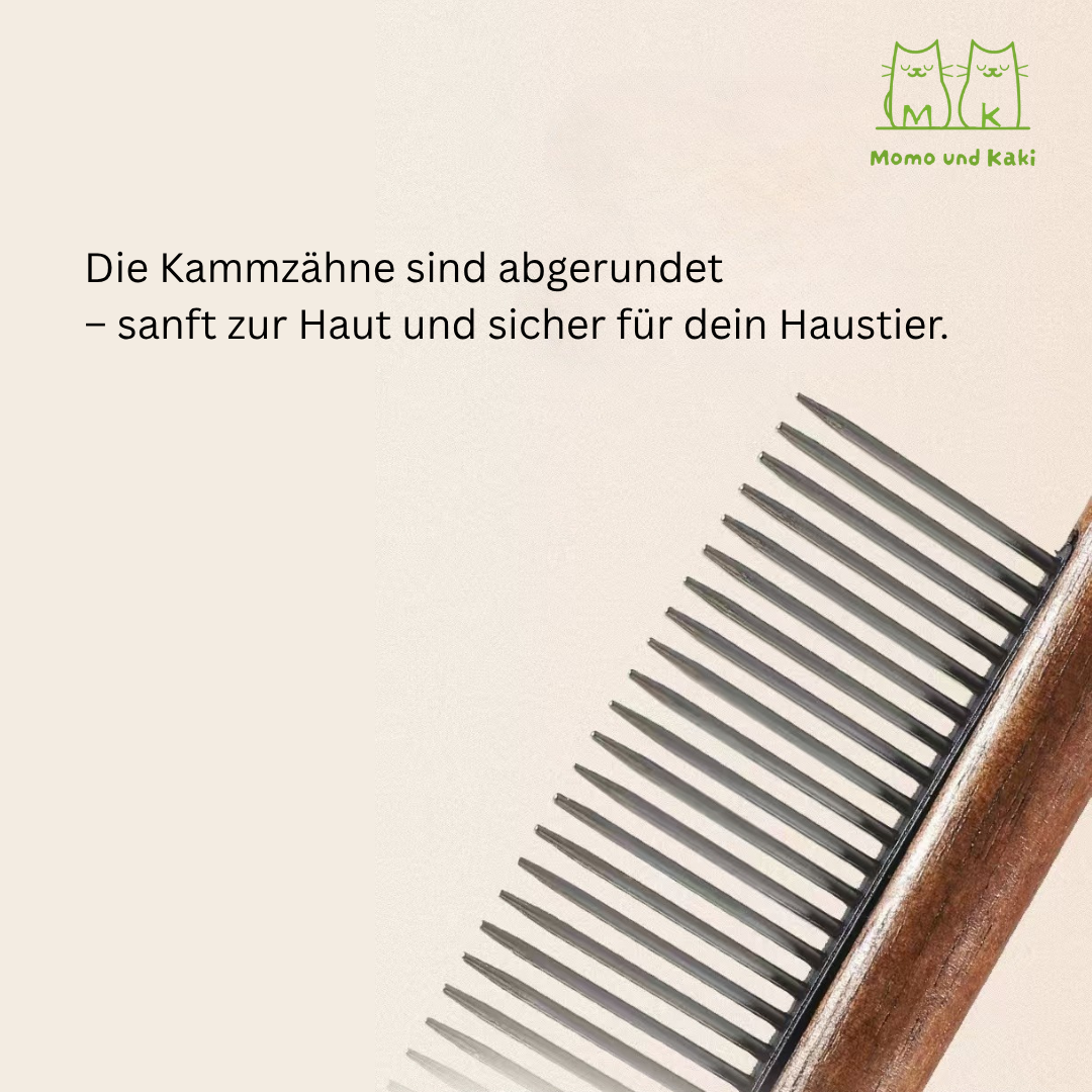 Kamm für Katze oder Hunde – 3er-Set gegen Unterwolle & Verfilzungen