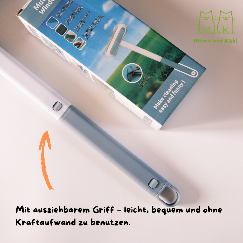 Fusselbürste Tierhaare für Katze & Hund|Tierhaarentferner Multifunktion|lange Griff|3 in 1 Reinigungsbürste