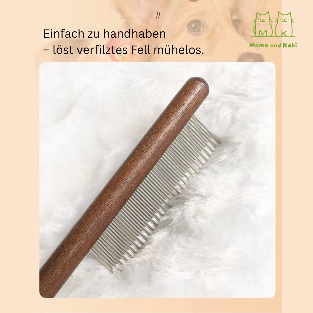 Kamm für Katze oder Hunde – 3er-Set gegen Unterwolle & Verfilzungen