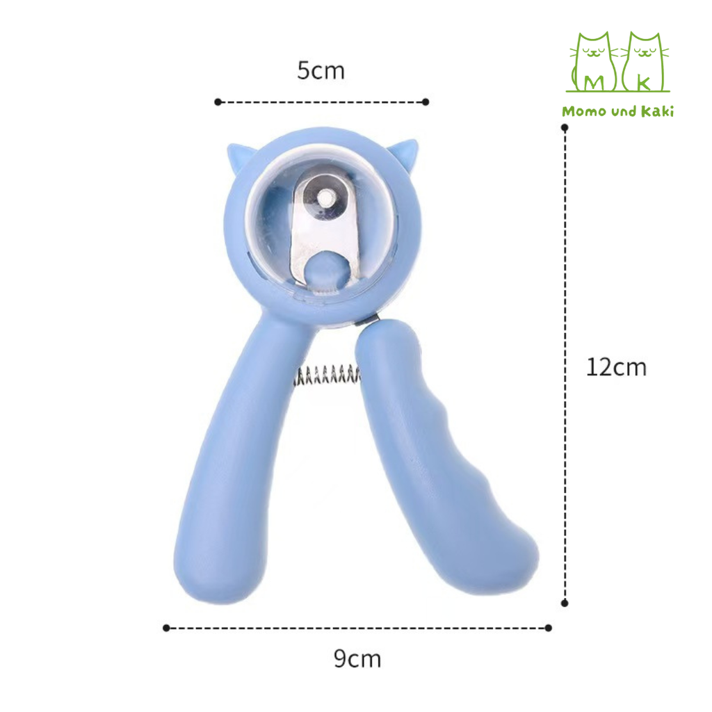 Krallenschere mit Spritzschutz: saubere Schnitte ohne Nagelspäne, ergonomischer Griff