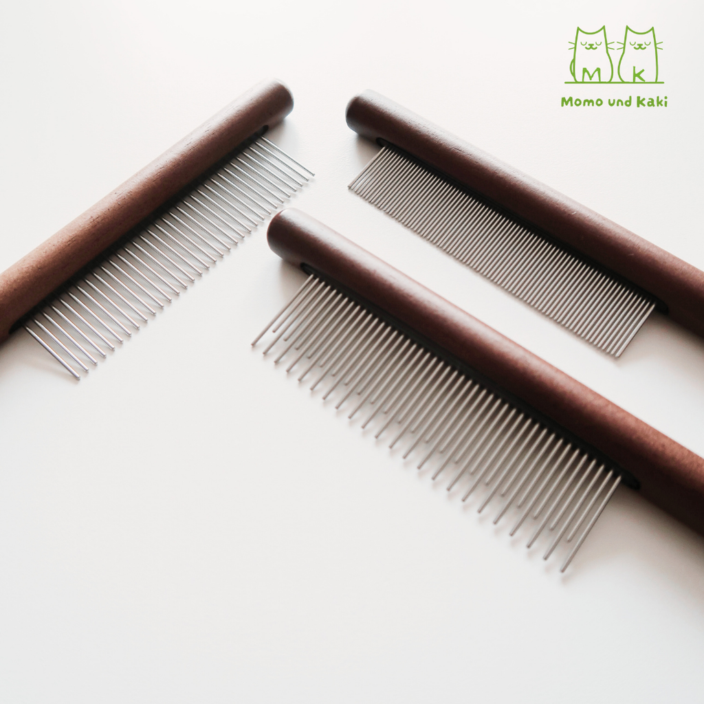 Kamm für Katze oder Hunde – 3er-Set gegen Unterwolle & Verfilzungen