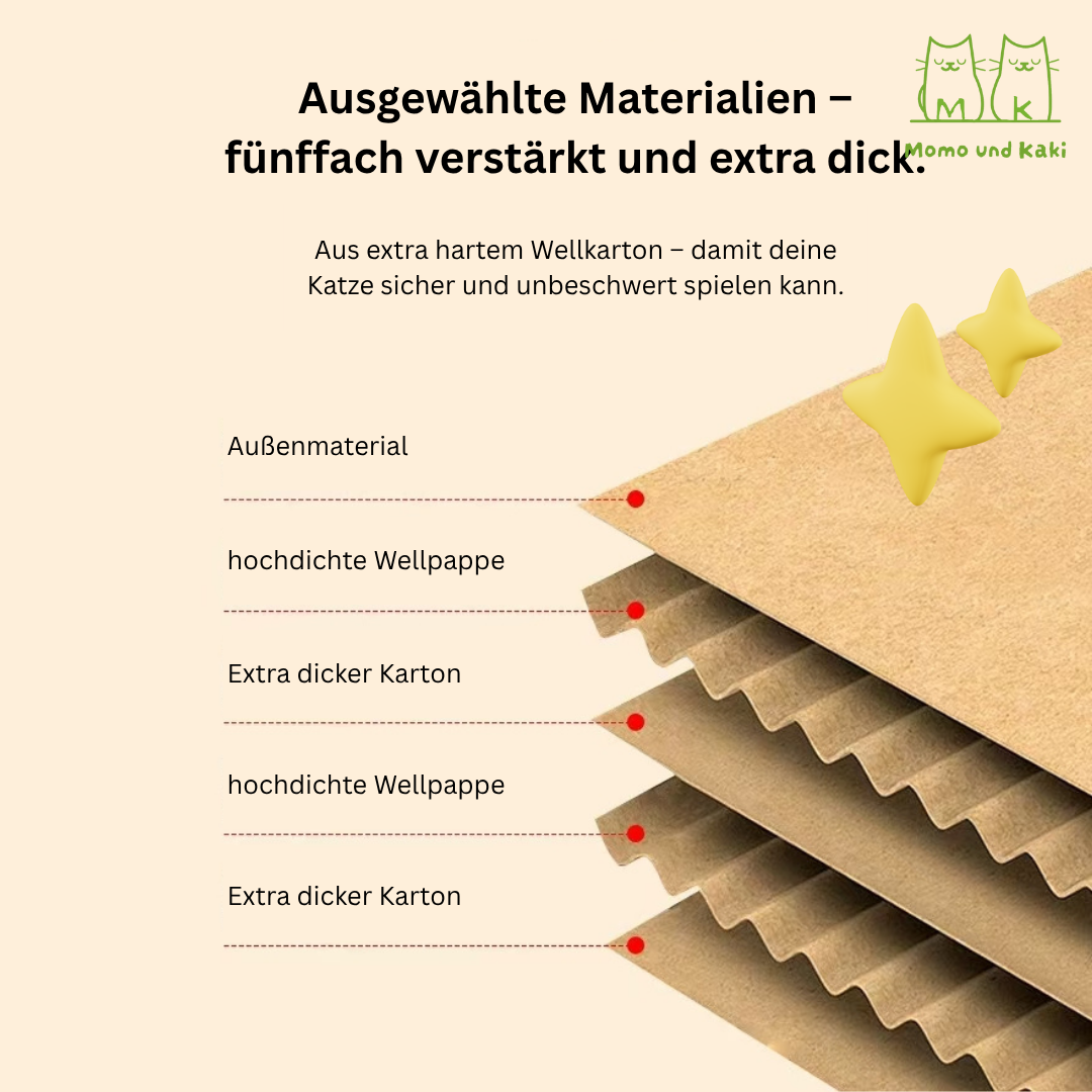 Elektrische Federjagd-Spielbox – Katzenspielzeug mit Löchern, USB-aufladbar