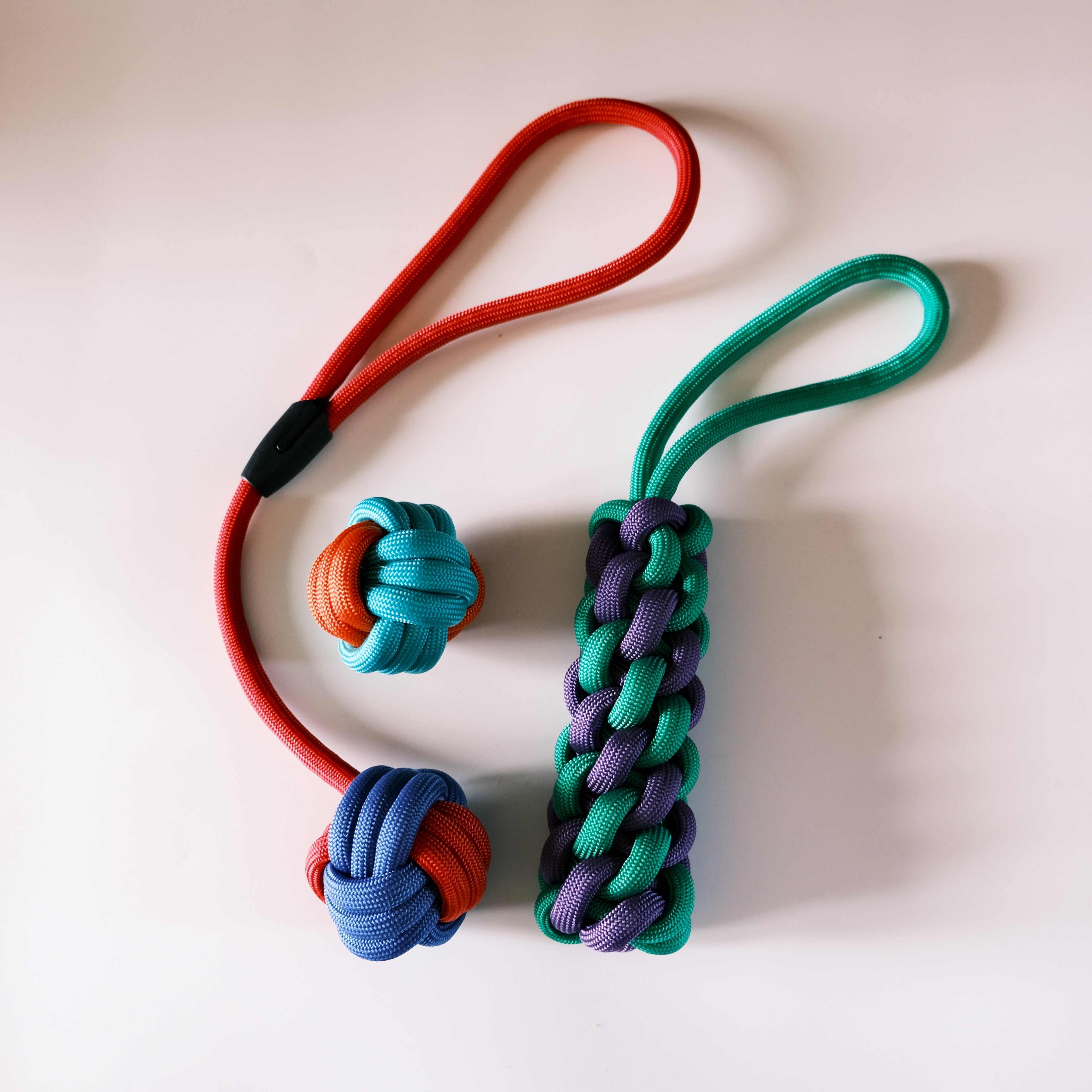 Knotenspielzeug für Hunde – beißfest, griffig & interaktiv (4 Varianten)