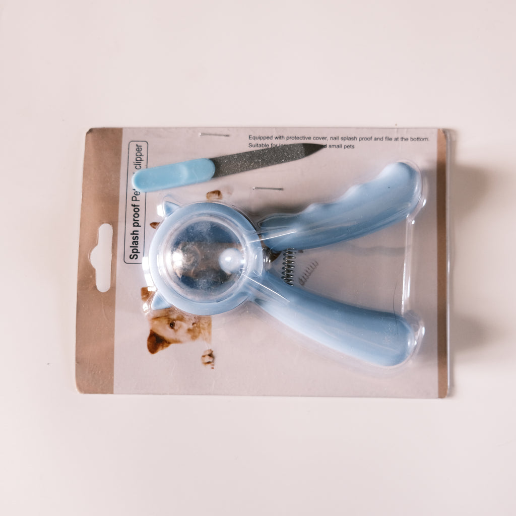 Krallenschere mit Spritzschutz: saubere Schnitte ohne Nagelspäne, ergonomischer Griff