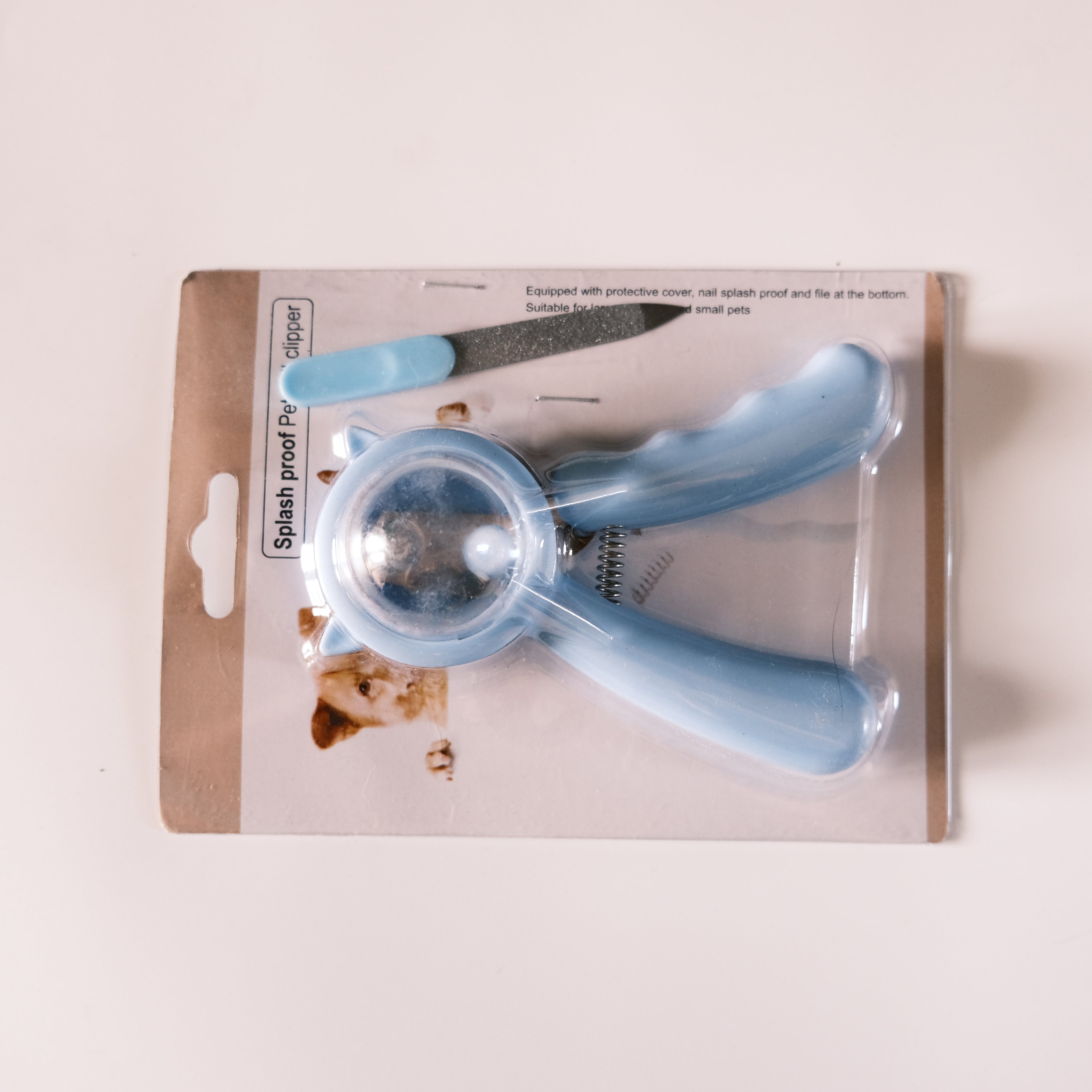 Krallenschere mit Spritzschutz: saubere Schnitte ohne Nagelspäne, ergonomischer Griff