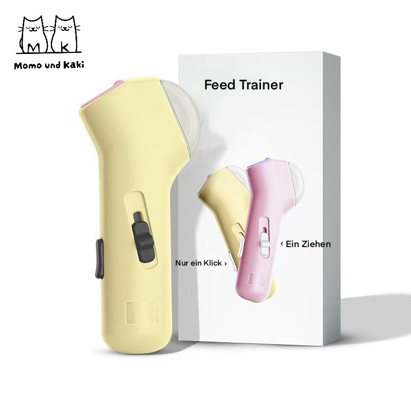 Leckerli-Werfer – Interaktives Training für Katzen & Hunde